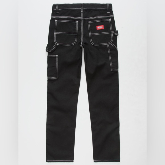 Dickies Pants - Dickies Black Relaxed Carpenter Pants